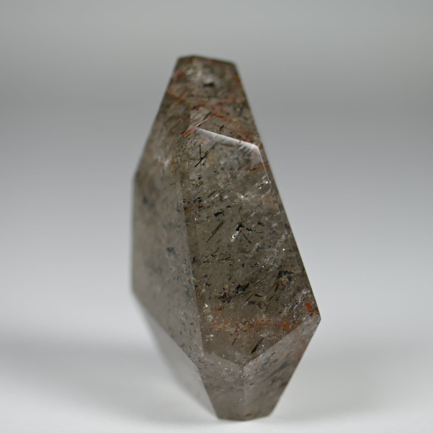 Cosmic Consciousness Included Smoky Quartz Tower
