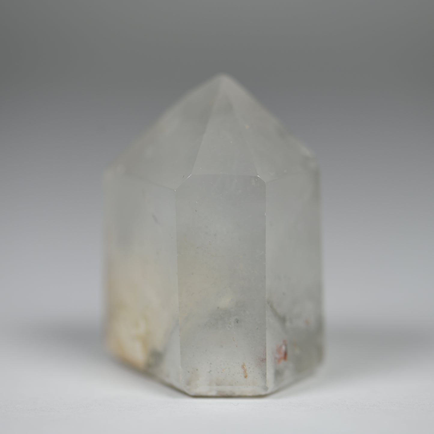 White Chlorite Phantom Quartz Illumination Tower