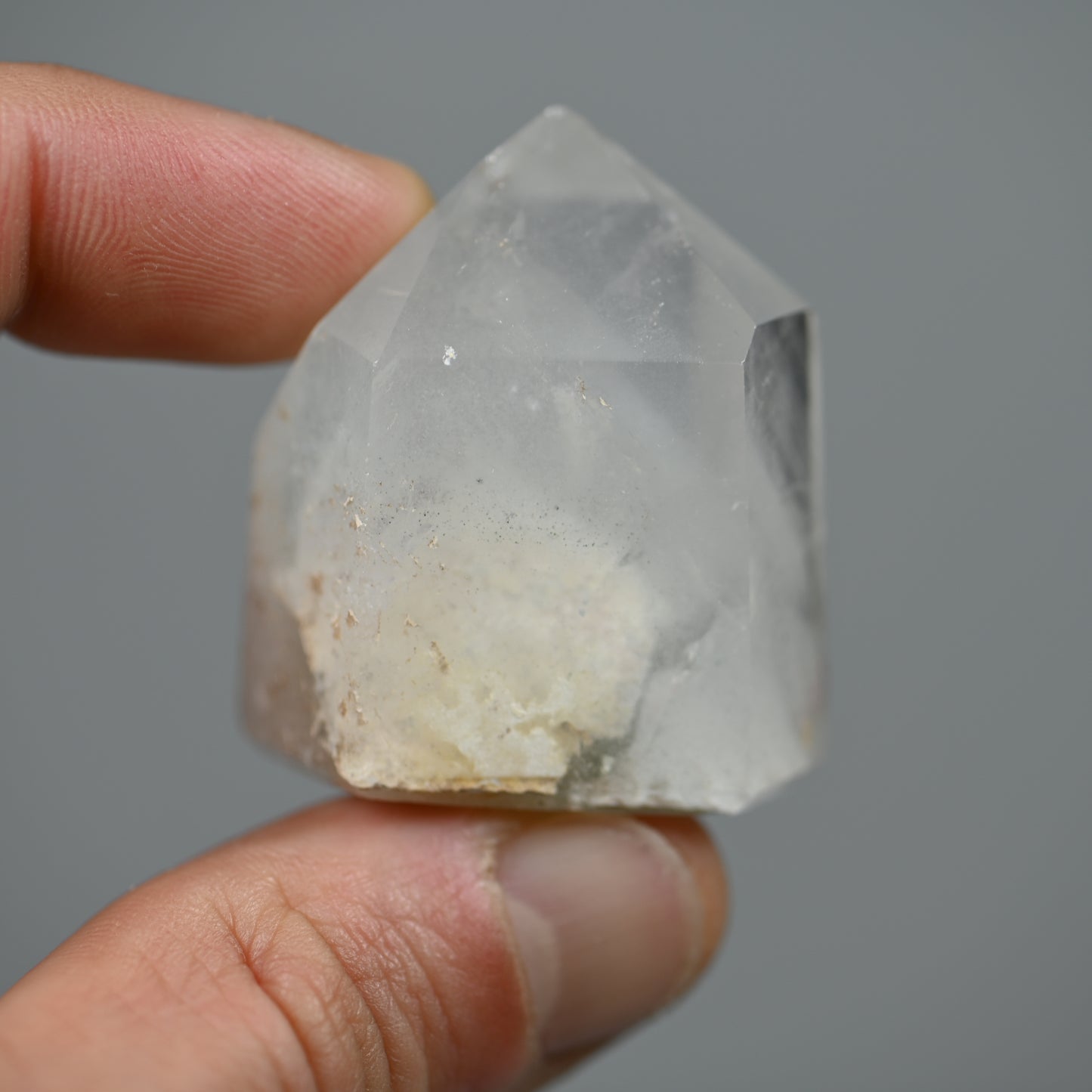 White Chlorite Phantom Quartz Illumination Tower