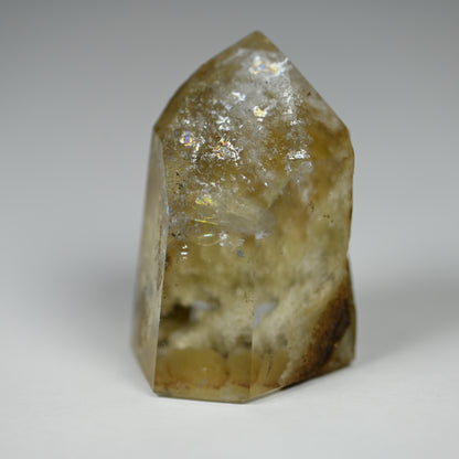 Healing Sulfur Included Quartz Tower