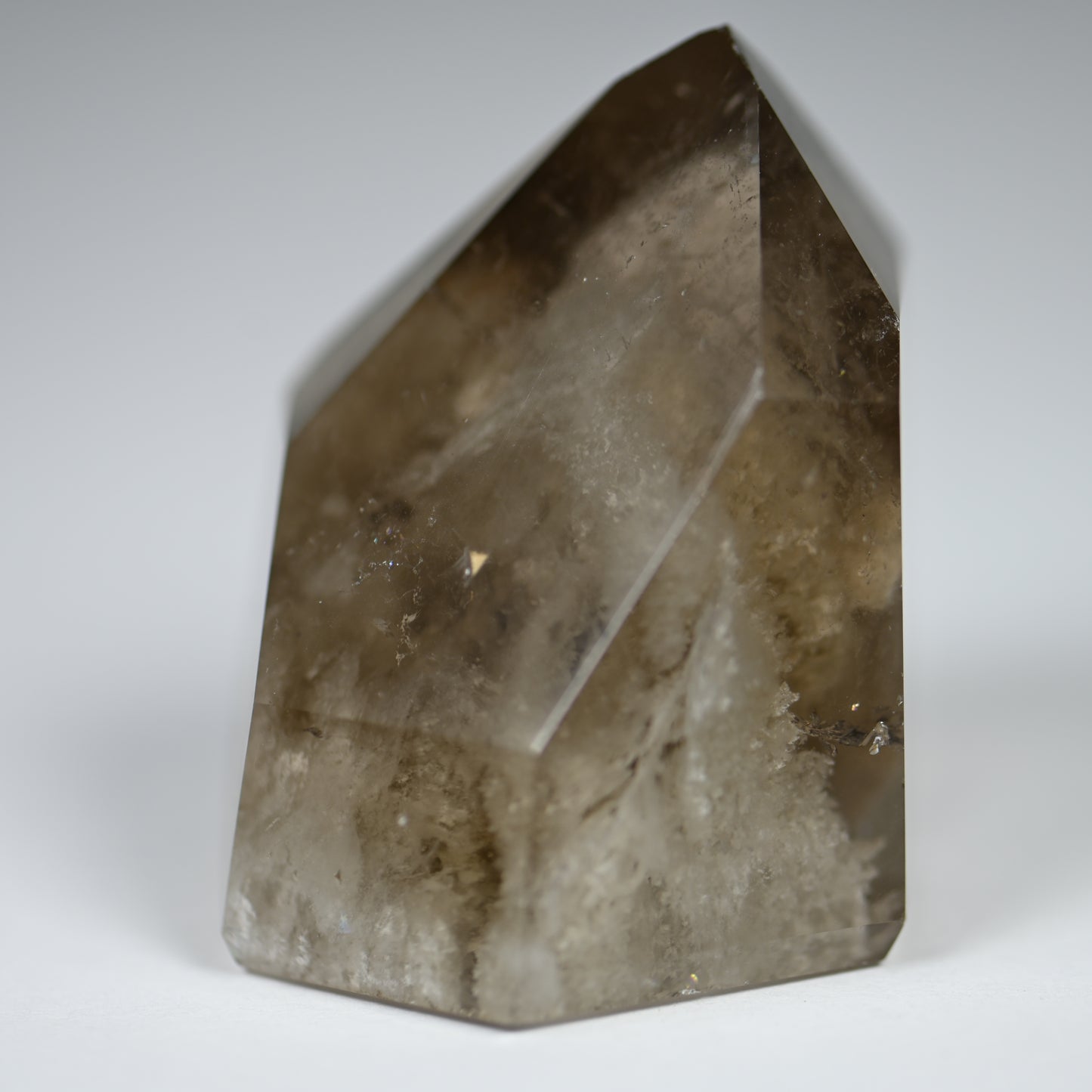 Trigonic Record Keeper Smoky Quartz Tower